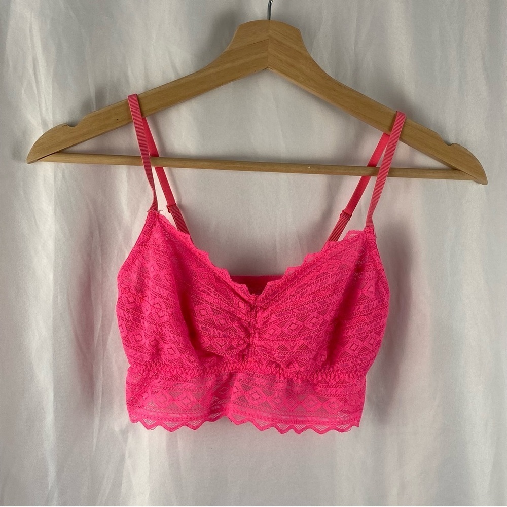 Victoria Secret PINK Lace Bralette Vintage Size Small